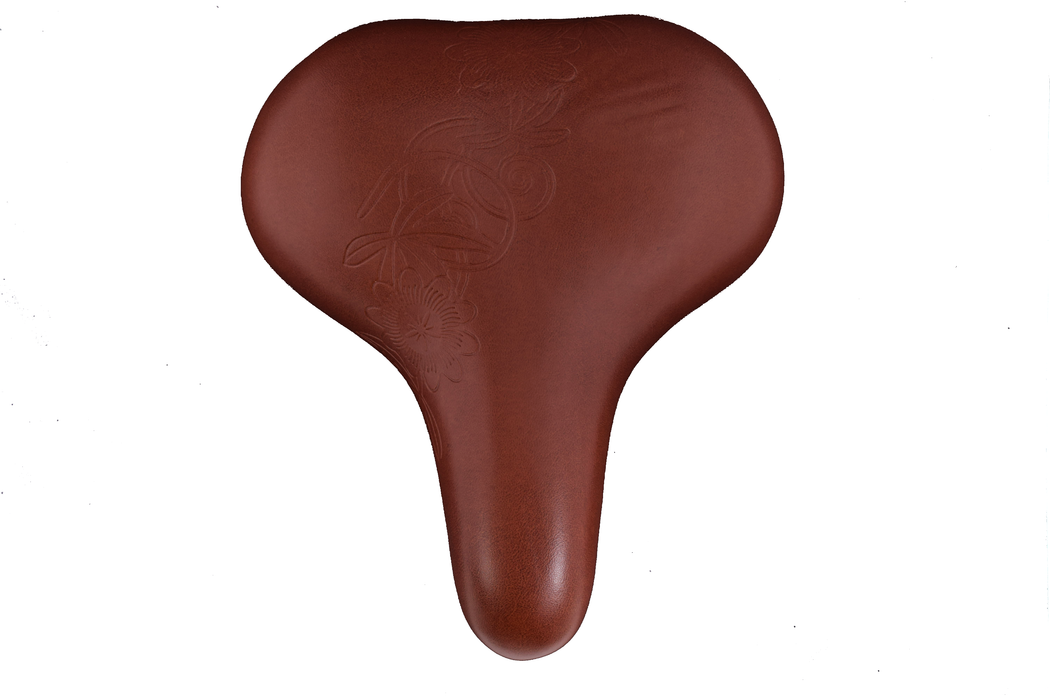 CLAUD BUTLER KENSINGTON TRADITIONAL WIDE END COMFORT WOMENS BIKE SADDLE BROWN