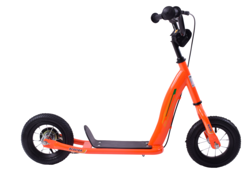 SCOOT-X 10" PUMP UP TYRE TRADITIONAL CHILDS SCOOTER ORANGE IDEAL PRESENT