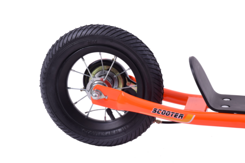 SCOOT-X 10" PUMP UP TYRE TRADITIONAL CHILDS SCOOTER ORANGE IDEAL PRESENT