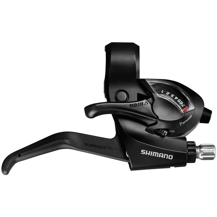 Shimano ST EF-41 Rapid Fire EZI Fire 7 Speed Righthand MTB Bike Shifter & V Brake Lever