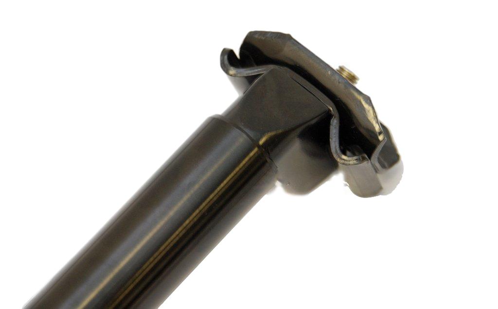 Kalloy 27.2mm MTB Bike Seat Post Saddle Pin 400mm Micro Adjust Lightweight Alloy Blk
