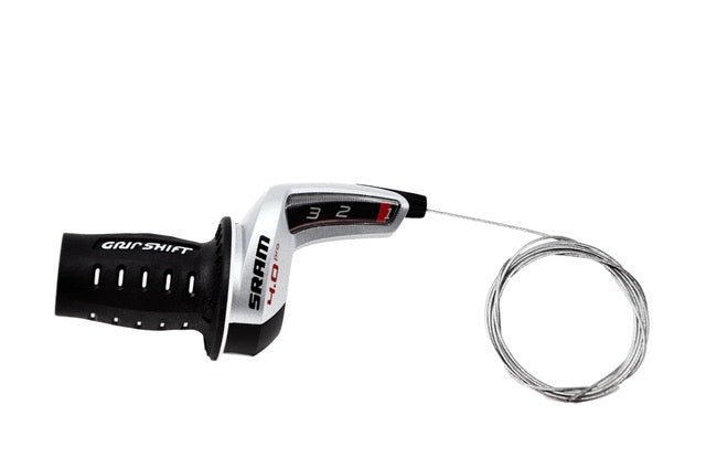 3 SPEED LEFTHAND SIDE SRAM 4.0 PRO GRIPSHIFT TWISTGRIP BIKE FRICTION GEAR SHIFTER