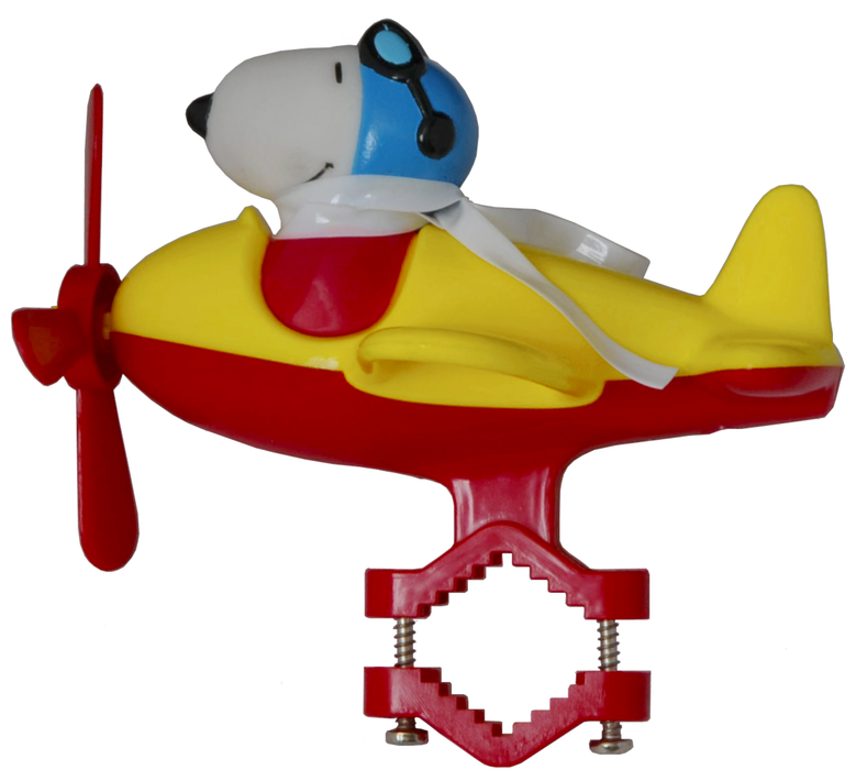 SNOOPY BICYCLE BIKE HANDLEBAR AEROPLANE TOY GREAT IDEAL PRESENT BIG DISCOUNT RED