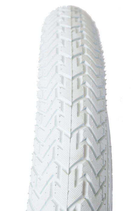 Pair (2) KHE MVP 20 X 2.30 Dirt Pattern Bmx Freestyler Bike Tyre Shaded White Colour