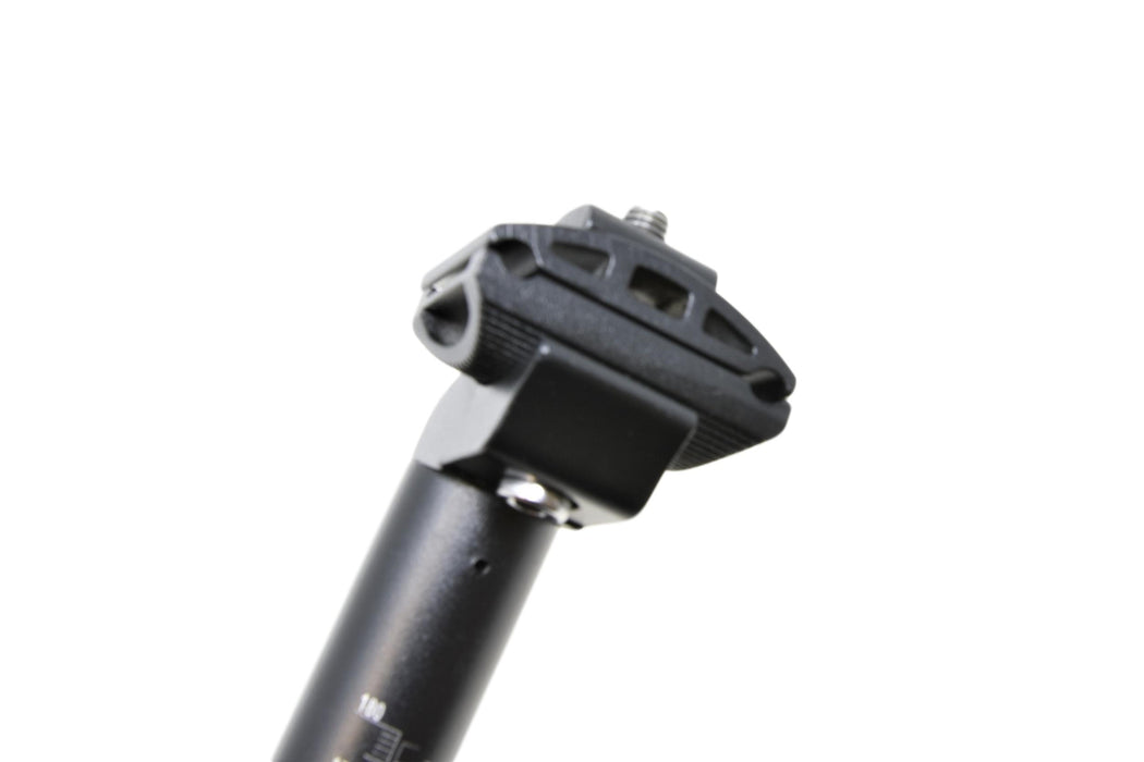 27.2mm Alloy MTB-any Bike Seat Post 250mm (10”) Long Micro Adjust Saddle Pin Black