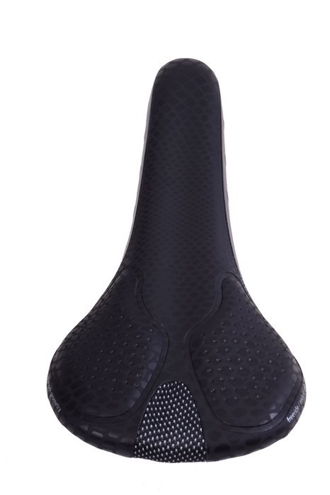 XLC AMBITION FREERIDE ROAD BIKE SADDLE BLACK GEL COMFORT LONG NOSE SAA06