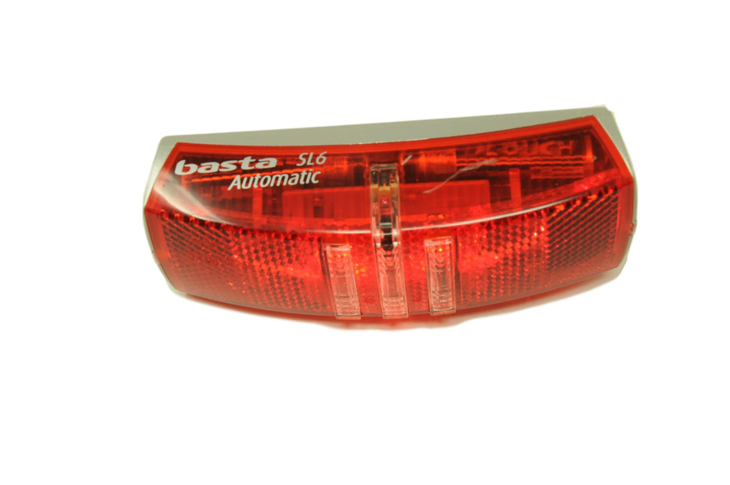 Basta AXA SL6 Automatic On-Off Battery 3 LED Bike Carrier Rear Light