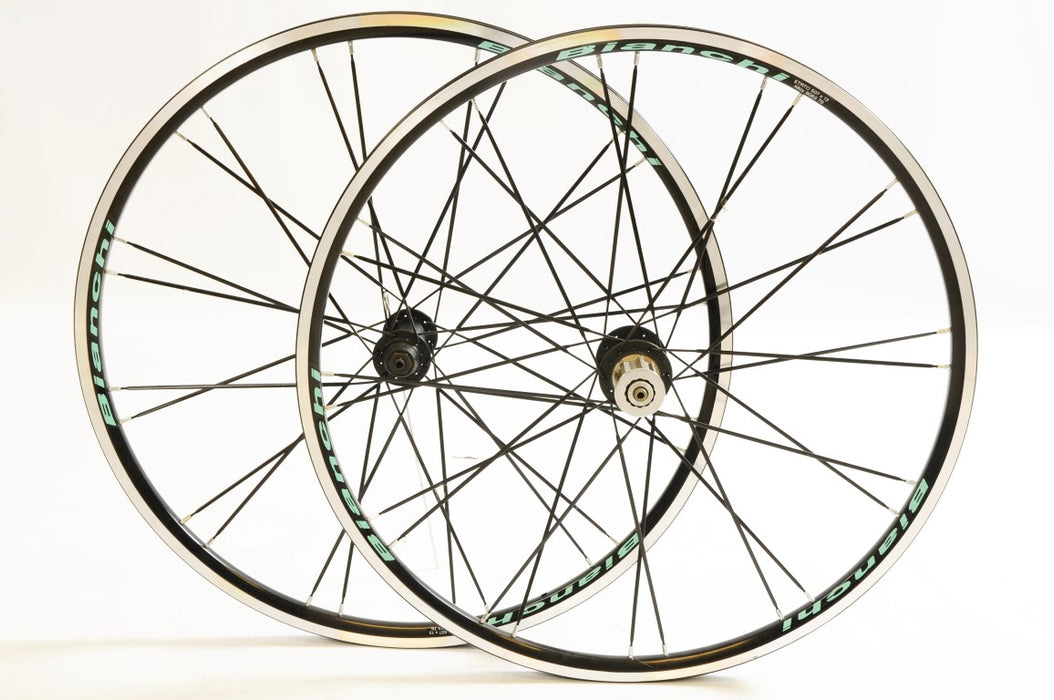 24” (507 X 13) Bianchi Vuelta Rim Junior Road Racer Bike Wheels XRP Hub 8 Or 9 Speed Sale