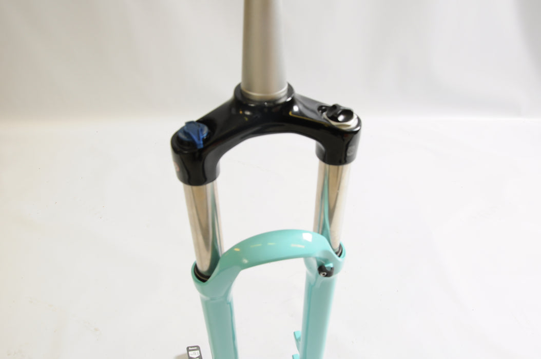 BIANCHI BLUE 650B 27.5" SUNTOUR XCR AIR LO R SUSPENSION FORK LOCK OUT 15mm AXLE