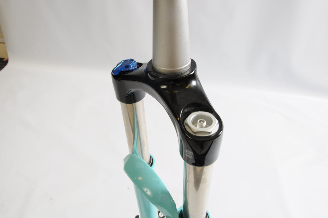 BIANCHI BLUE 650B 27.5" SUNTOUR XCR AIR LO R SUSPENSION FORK LOCK OUT 15mm AXLE