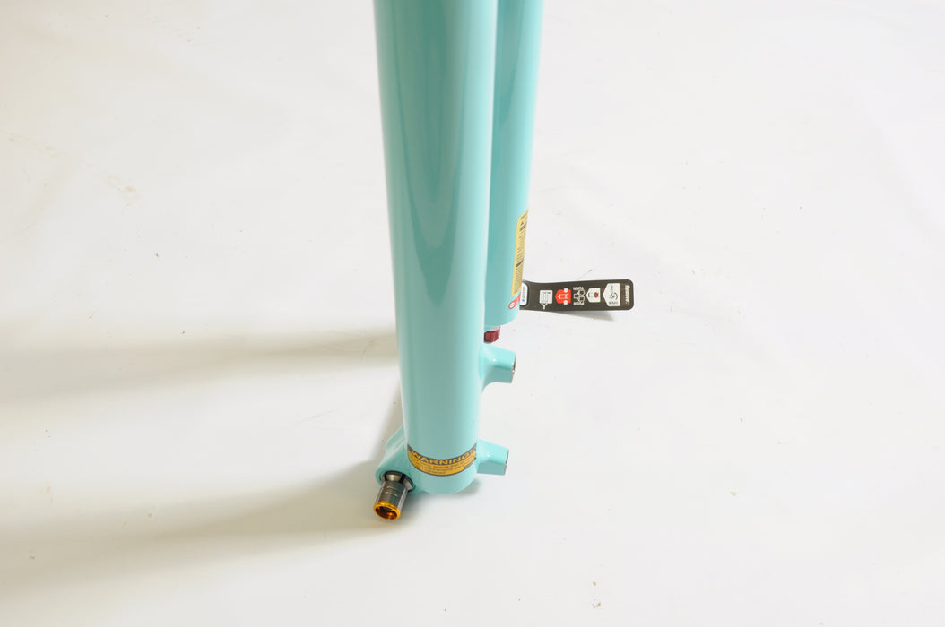 BIANCHI BLUE 650B 27.5" SUNTOUR XCR AIR LO R SUSPENSION FORK LOCK OUT 15mm AXLE