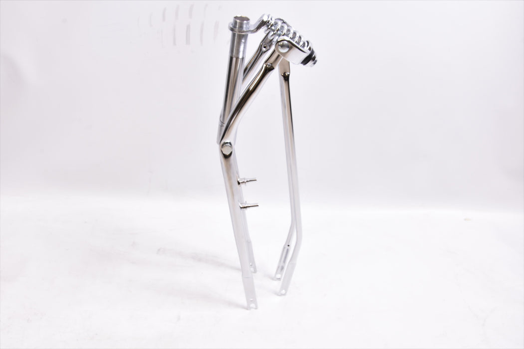 USA Style Chrome 1 1-8” Springer 26” Bike Fork Cruiser Lowrider Dragster Chopper