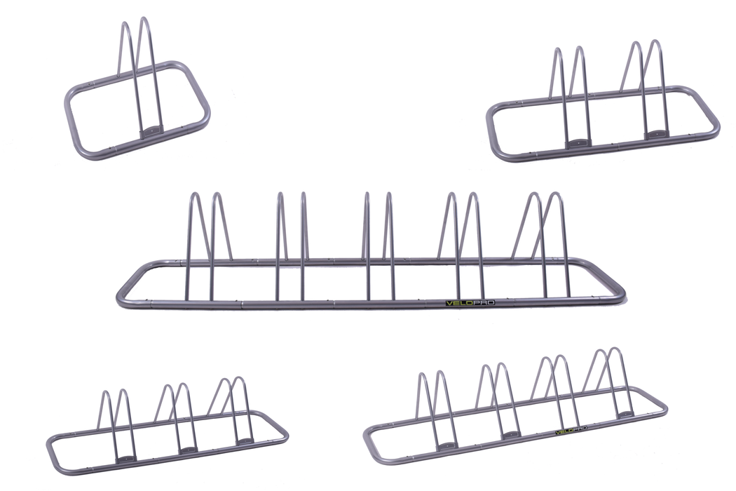 Smart Ideas 5 IN A LINE BIKE DISPLAY STAND, CYCLE PARKING FLOOR RACK A BIKE COLL