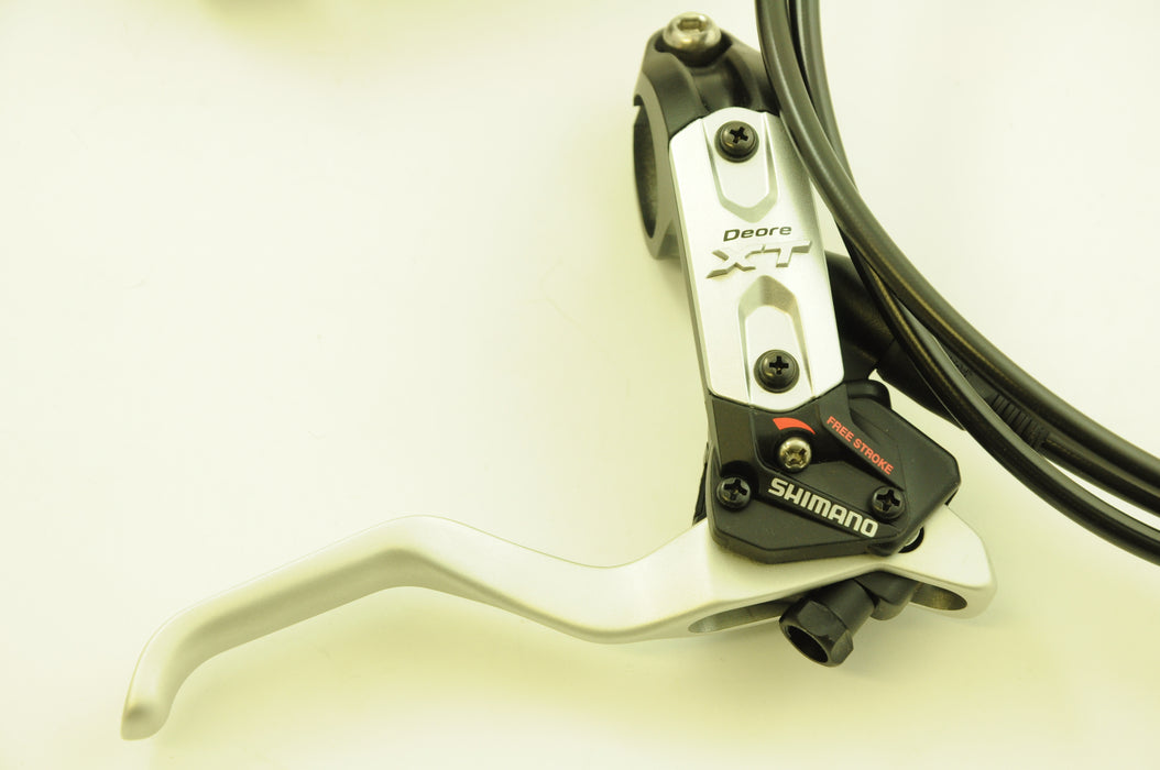 SHIMANO DEORE XT M775 HYDRAULIC DISC BRAKE LEVERS, CALIPERS CABLES