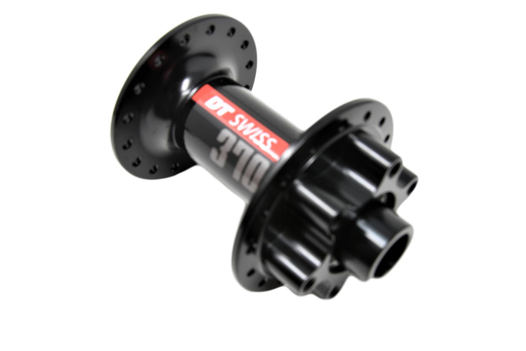 DT Swiss 370 Front Mountain Bike Hub 32 Spoke 15mm x 100mm Thru Axle 6-bolt Disc With Sealed Bearings