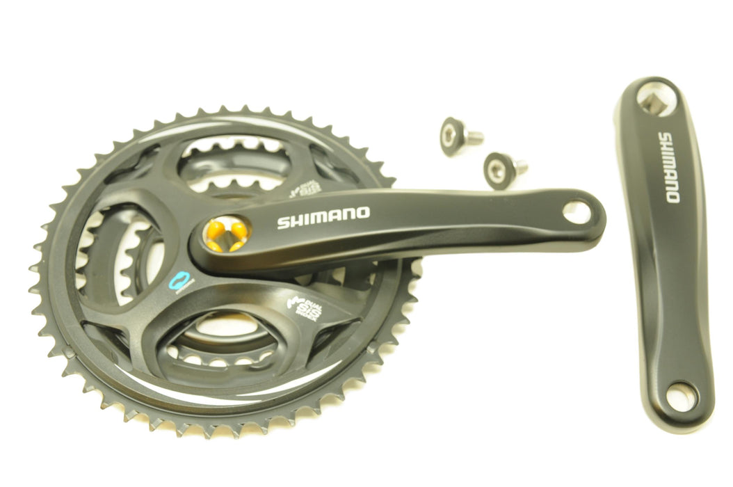 SHIMANO ALTUS FC-M311 TRIPLE 28-38-48 CHAINWHEEL SET 170mm 7 or 8 SPEED