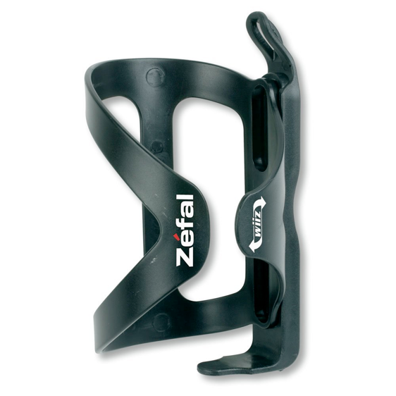 ZEFAL WIIZ RACING BIKE - MTB WATER BLACK BOTTLE CAGE WITH EASY ACCESS TOP