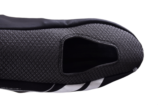 XLC FLEECE LINED WATER REPELLENT OVERSHOES BLACK AND WHITE REFLECTIVE NEARLY 50% OFF