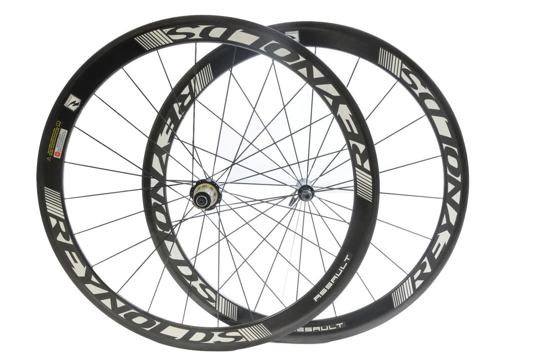 700c REYNOLDS ASSAULT CARBON CLINCHER WHEELSET EX DEMO