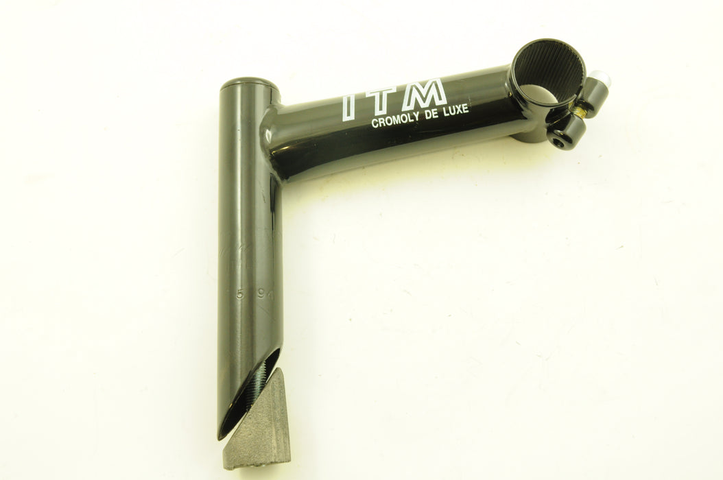 ITM CROMOLY DE LUXE HANDLEBAR STEM 25.4 120mm REACH EARLY MOUNTAIN BIKE