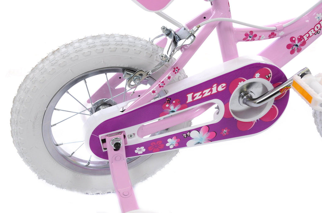 GIRLIE BIKE IZZIE 14" WHEEL,DOLLY SEAT, STREAMERS & STABILISERS PINK IDEAL PRESENT