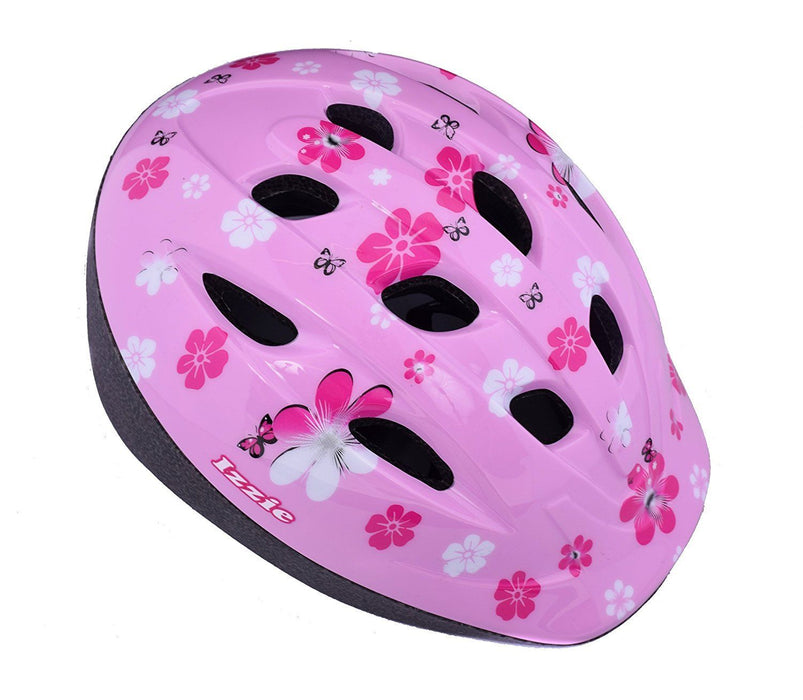 GIRLIE BIKE IZZIE 12" WHEEL, DOLLY SEAT, STABILISERS & HELMET PINK IDEAL PRESENT