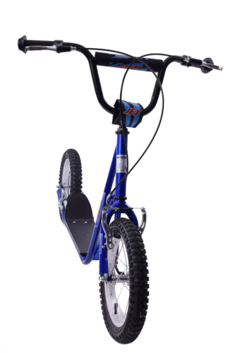 JET ROCKET TRADITIONAL BLUE CHILDS SCOOTER 12" WHEEL FABULOUS PRESENT