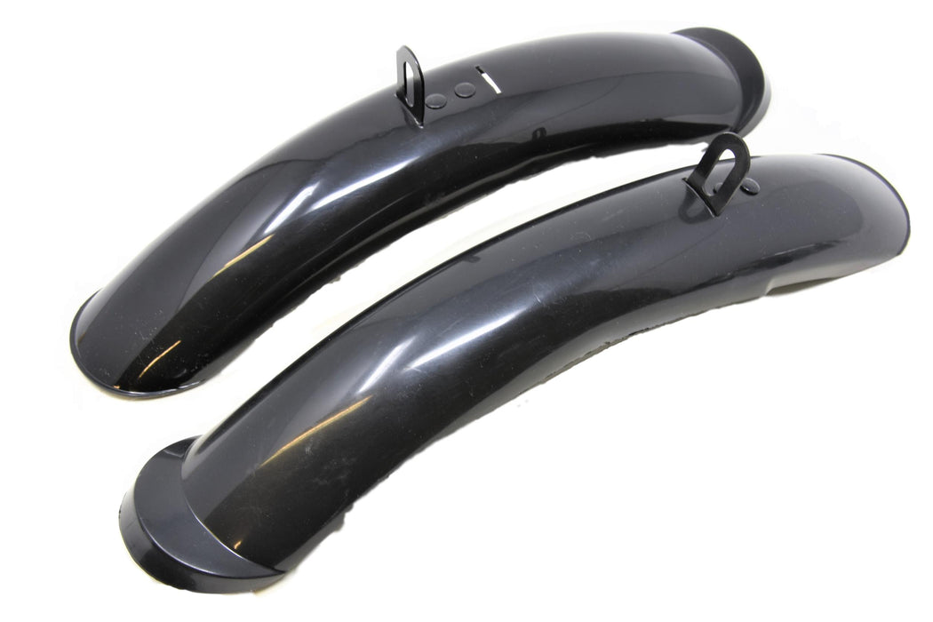 Pair Children’s Wide Shortie Bicycle Mudguards Easy Fit On Kiddes Bike 16” To 20” Wheel