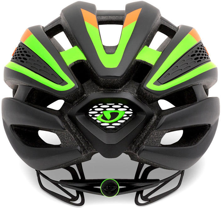 Giro Synthe Road Cycling MIPS Helmet Black, Lime & Flame (Medium) 55 – 59cm