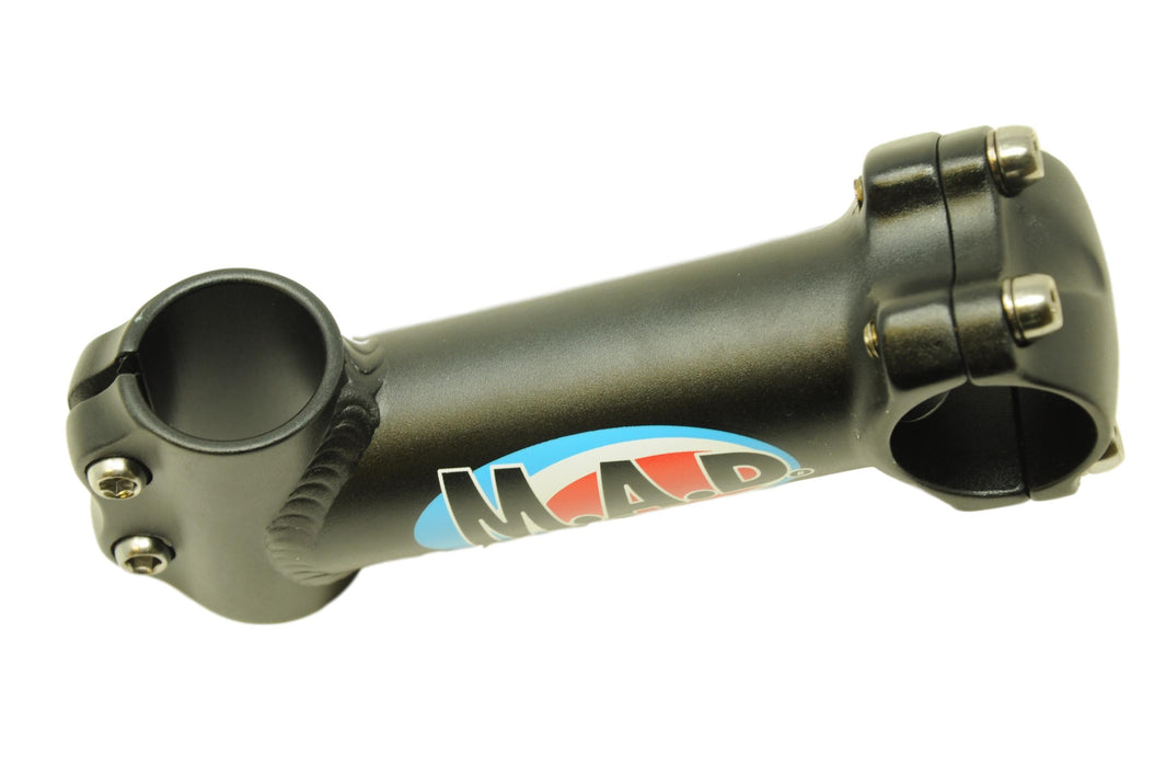 M.A.D 31.8mm A-HEAD MTB ALLOY HANDLEBAR STEM 1 1-8” (28.6mm) 55mm QUILL BLACK SALE