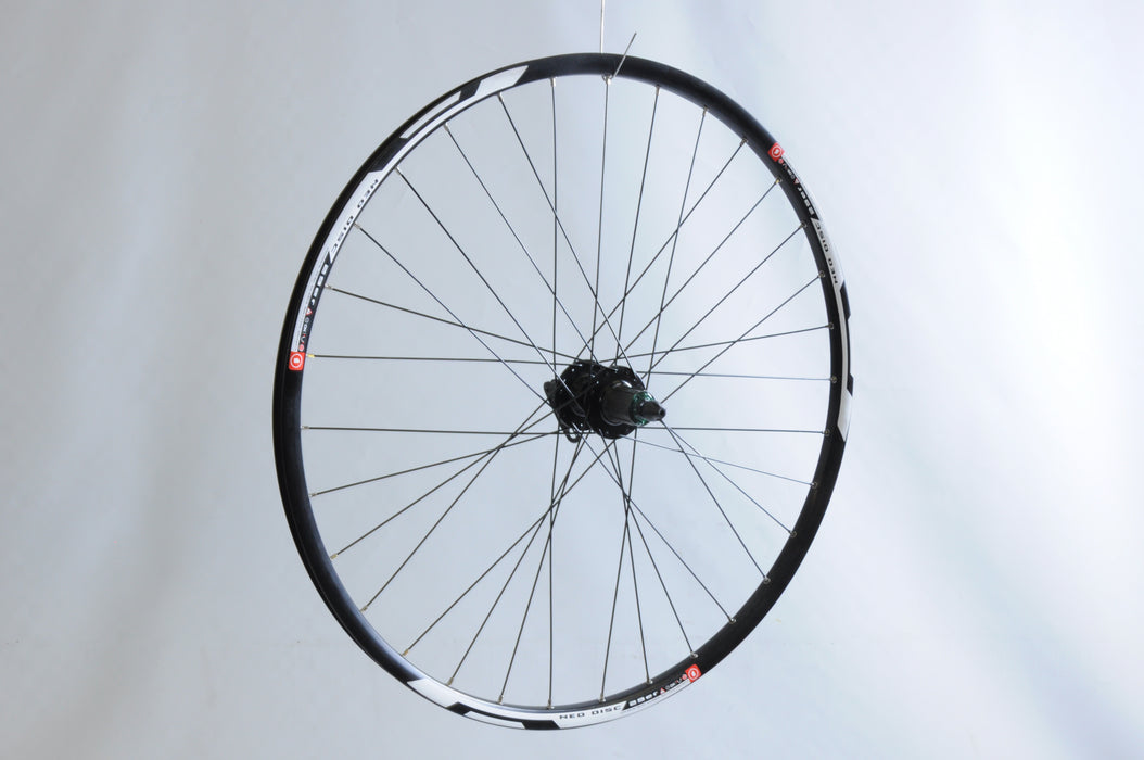 PAIR 29ER (622 x19) 8,9 OR 10 CASSETTE XC MTB WHEELS NEO DISC BLACK RIMS WITH SEALED BEARING HUB