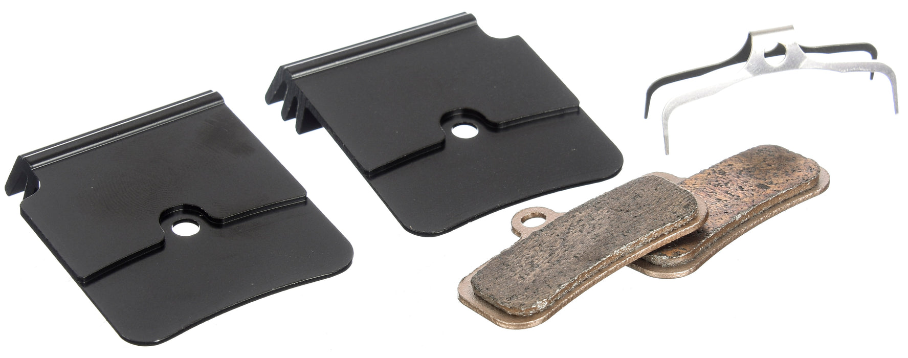 Brand-X Shimano Zee-Saint Disc Brake Pads, Sintered with Fins