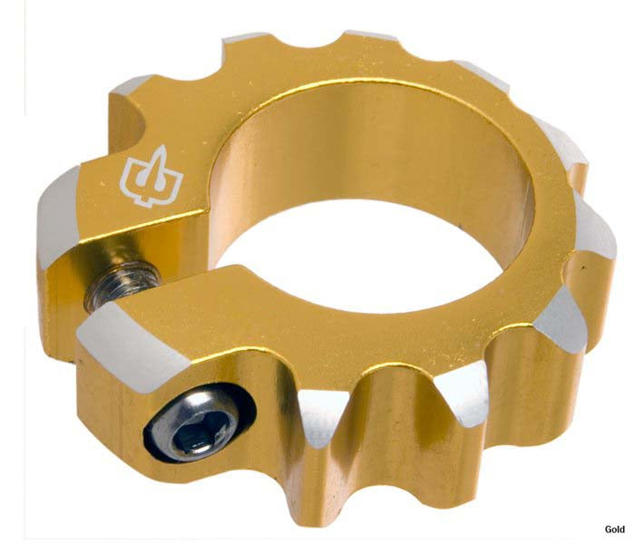 Brave Pogo Single Bolt Seat Clamp - 25.4mm – Choose colour: Punk Blue - Gold - Red