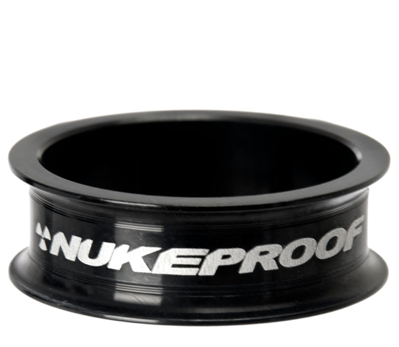 Nukeproof Headset Turbine Spacer 1.5” Black - Choose Size: 3, 5, 10, 15, 20, 25mm