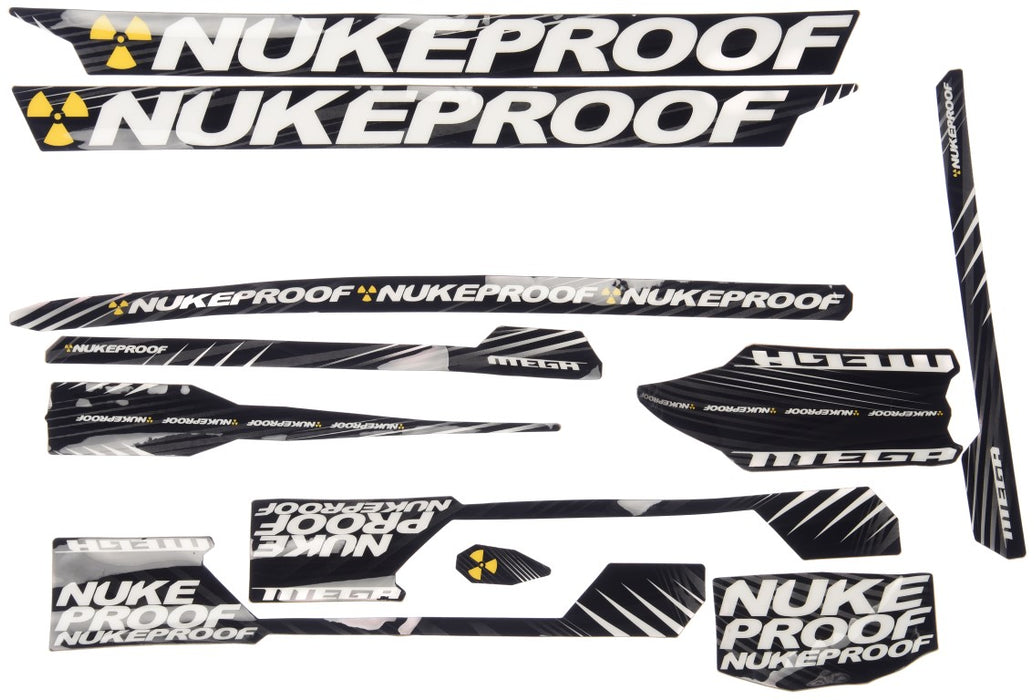 Nukeproof Frame 2012 Decal Kit, choose from Snap, Mega and Scalp