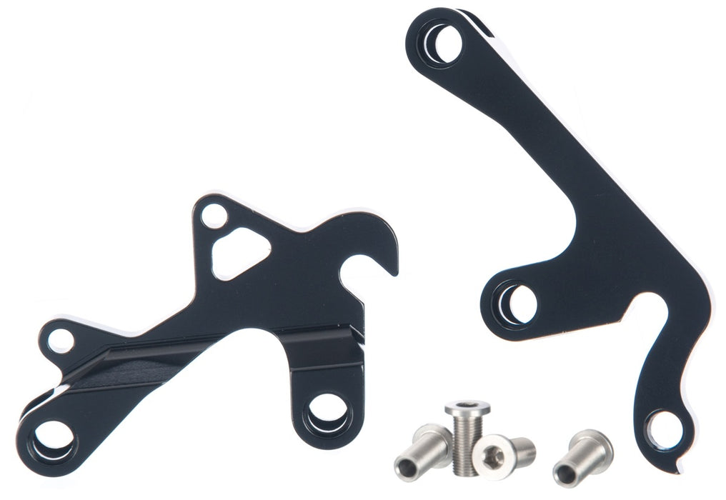 Vitus Rapide Hardtail Bike Dropouts - Gear Hanger Pair Left & Right Black