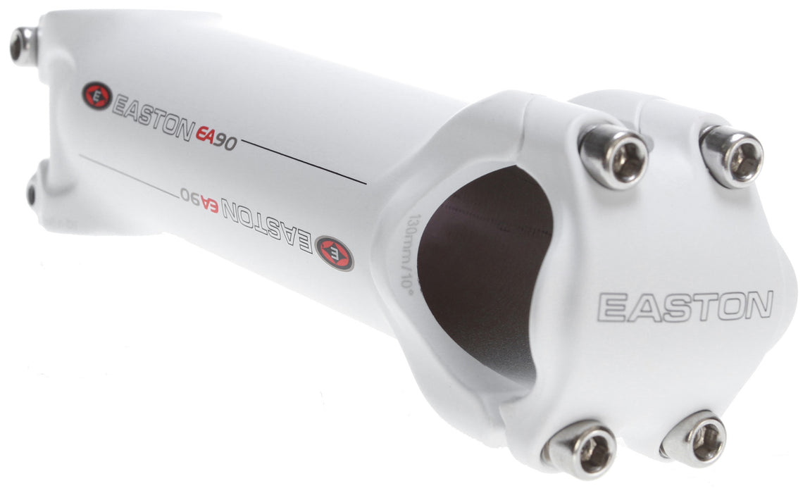 Easton EA90 MTB Handlebar Stem White 130mm 10 Degree 31.8mm