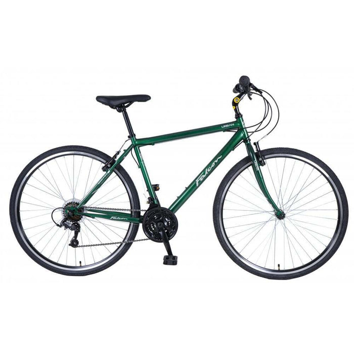 Falcon Urban 700c Wheel Mens Hybrid Trekking Commuter Bike 19" Frame Green SAVE £80 OFF £279.99 RRP