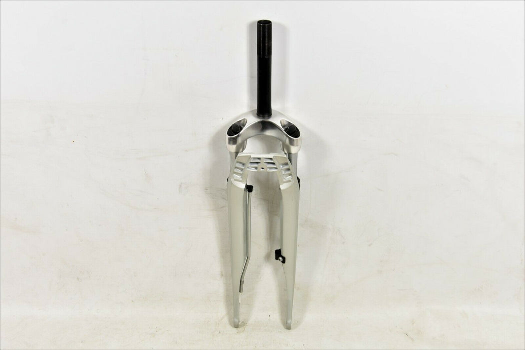 700c ROLLER BRAKE DUTCH BIKE SUSPENSION FORK GAZELLE 1” STEERER 171mm SILVER