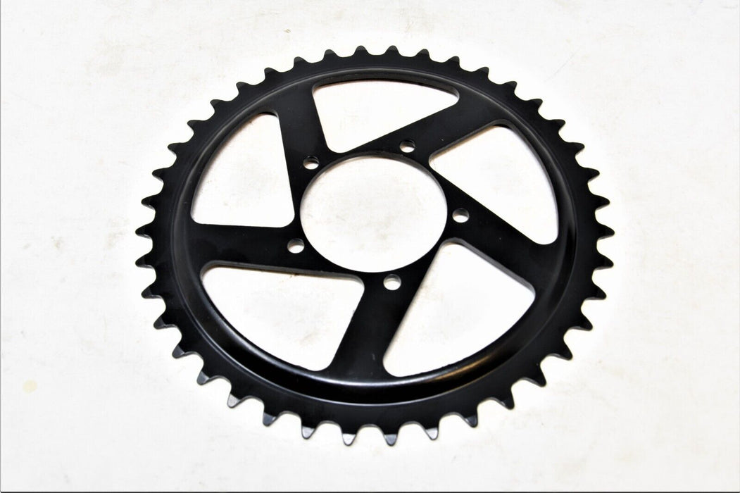 Black E-bike Mid Motor 40 3/32" Teeth Chainring Chainwheel BCD 58 Bafang Darfon