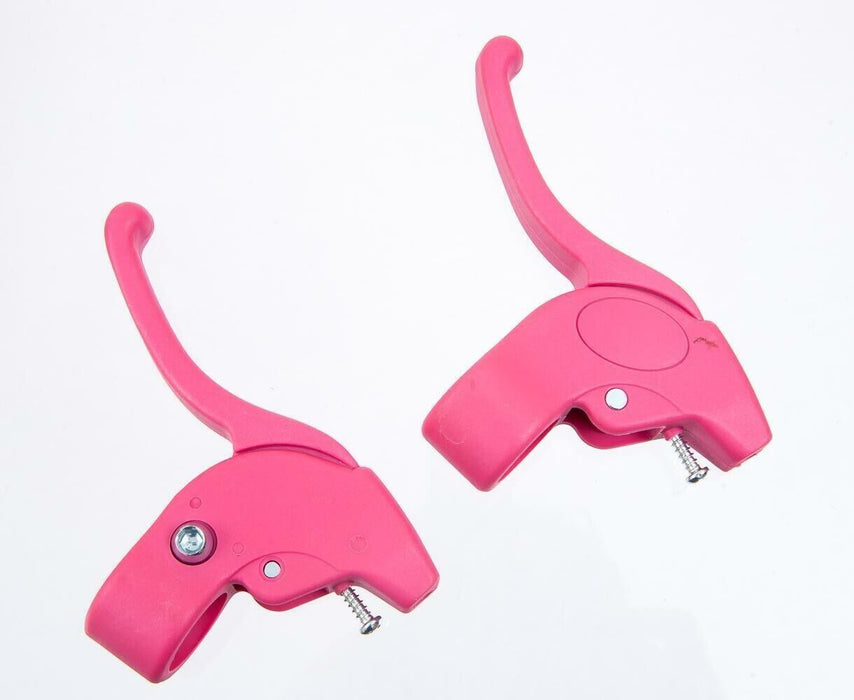 Pink Pair 22.2mm Bike Kids Children's Caliper Brake Levers