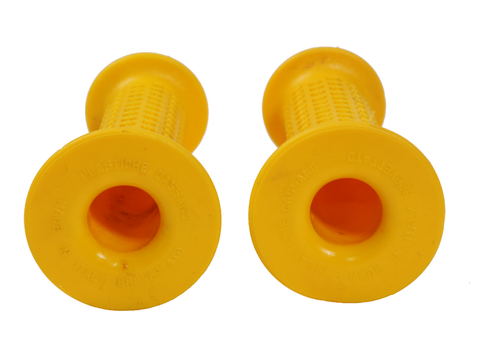 80's A'me Style Bubble Font Grips Burner Old School Bmx Yellow Or Dye Any Colour