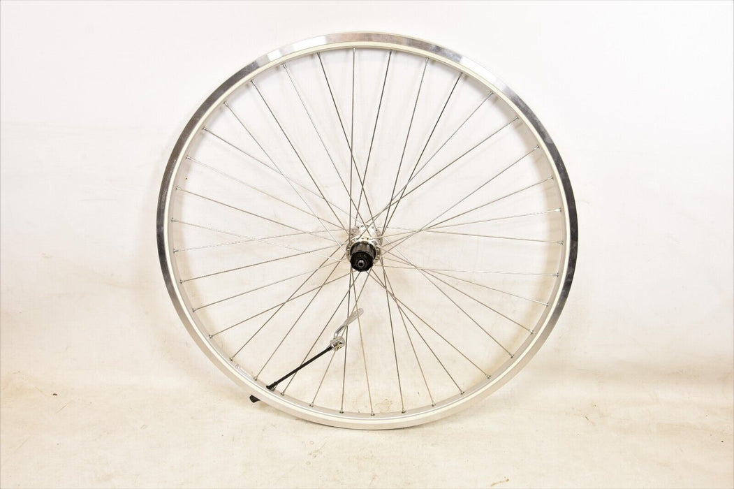 REAR 700c (622x19) HYBRID TREKKING BIKE WHEEL SHIMANO SUITABLE FOR 8 or 9 SPEED