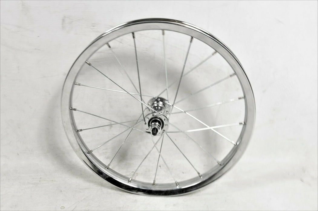 Pair Chrome 16" (16 X 1.75) Kids Bike Wheels Pedal Back Coaster Hub Brake