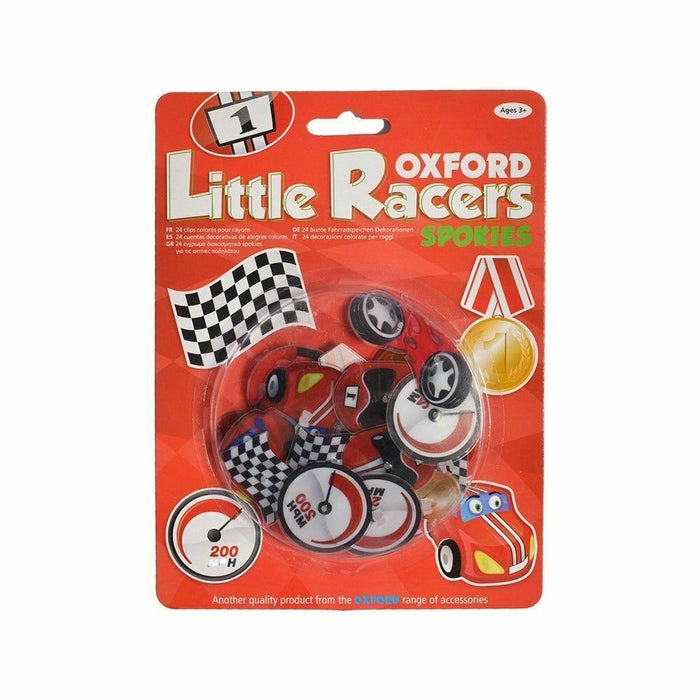 Oxford Little Racers Kid's Colourful Snap Fit Spokey Dokeys