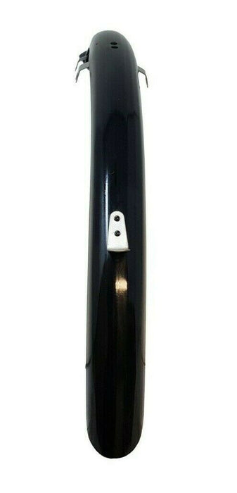 700c X 45mm (28")Full Length Front Plastic Mudguard Black For Hybrid Bikes