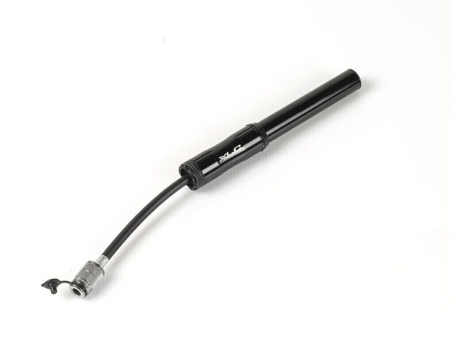 XLC Extra Slim Dual Valve Mini Road Bike / Bicycle Black Pump - PU-A09