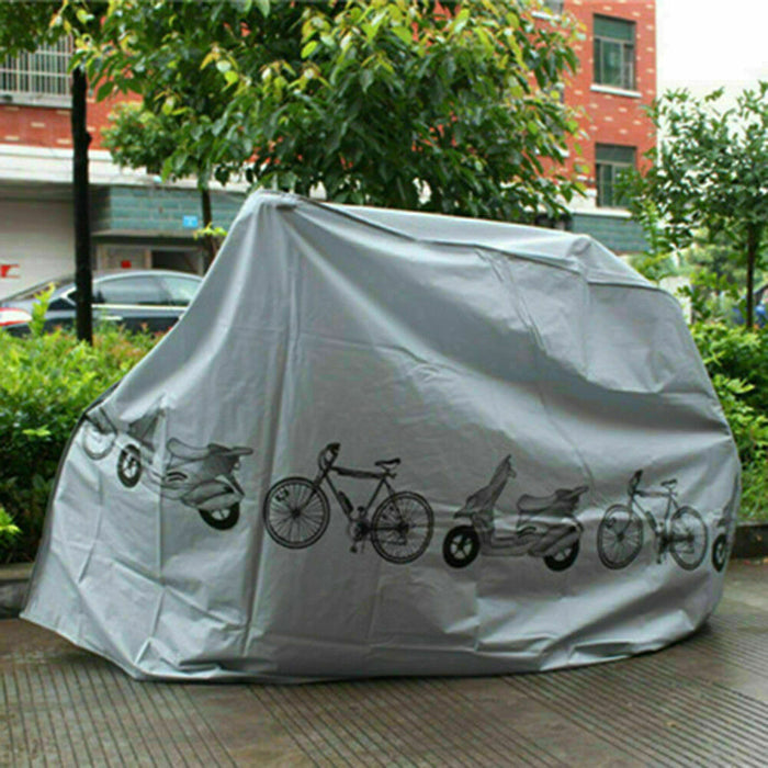 Scooter Cycle Waterproof Rain & Dust Bike Cover Storage Protection 205cm x 125cm