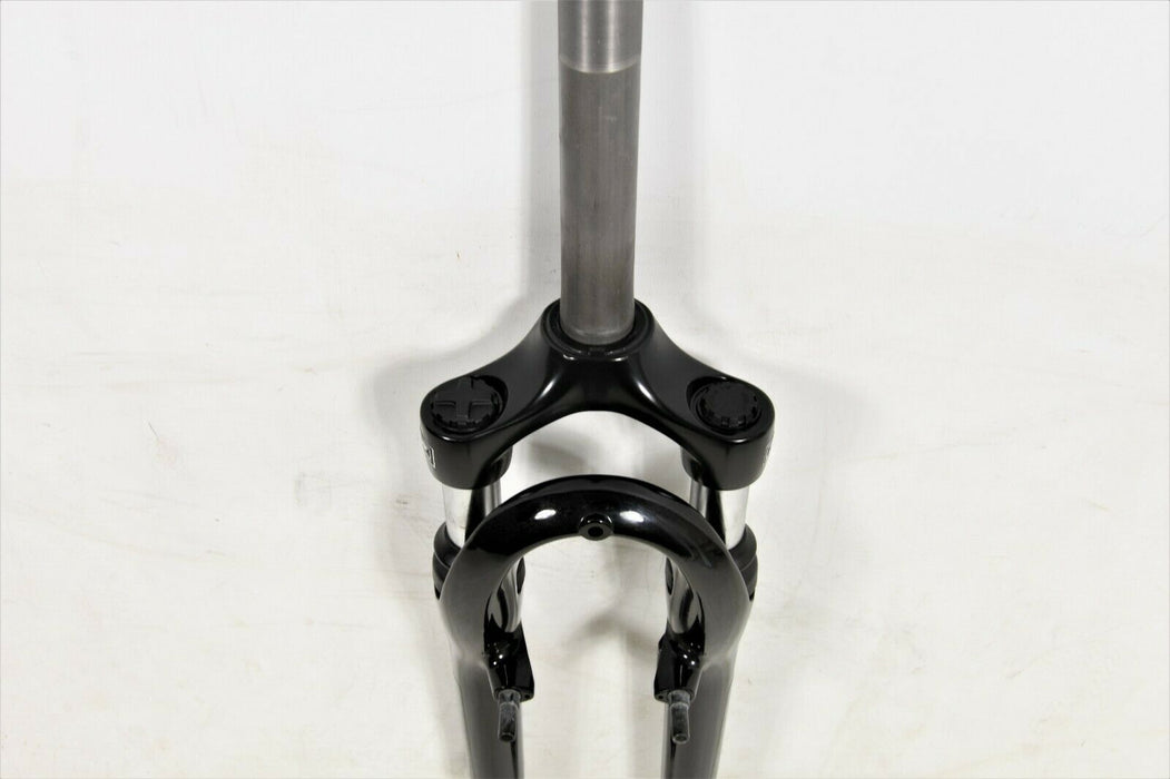 26" SUNTOUR CR-7 SUSPENSION FORK 1 1/8” THREADED 165MM V BRAKE ATB BIKE BLACK