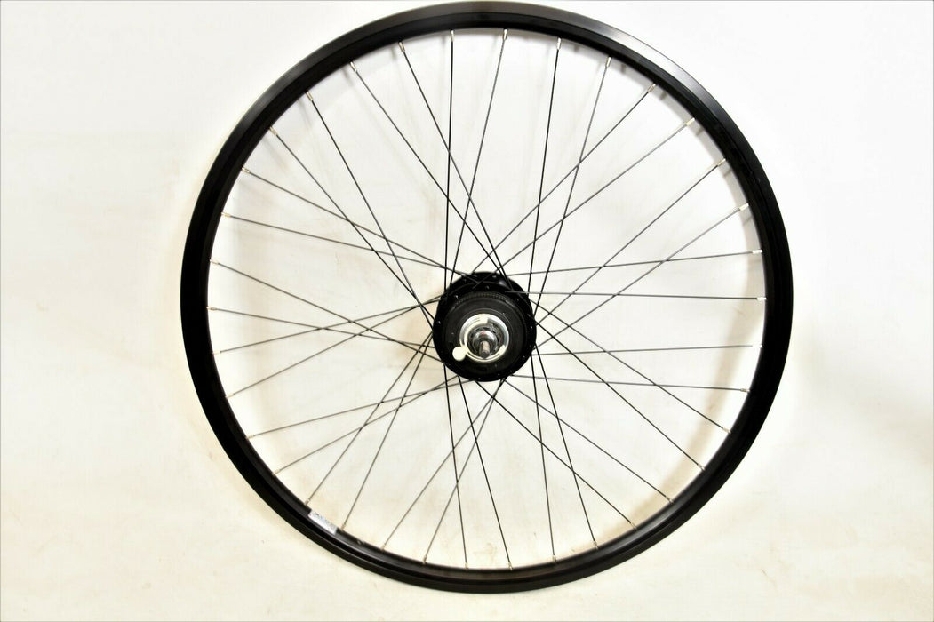 700c (28") 622 - 19 Shimano Alfine SG-7001-8 8 Speed Rear Wheel Black Disc Hub